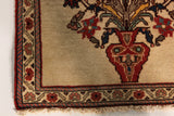 23065- Abadeh Hand-Knotted/Handmade Persian Rug/Tribal/Nomadic/Carpet Authentic/Size: 3'10" x 1'10"