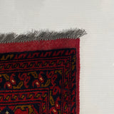 25830- Khal Mohammad Afghan Hand-Knotted Authentic/Traditional/Carpet/Rug/ Size: 9'4" x 6'3"