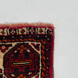 26082- Shiraz Hand-Knotted/Handmade Persian Rug/Carpet Tribal/Nomadic Authentic/ Size: 9'9" x 7'1"