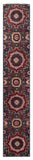 26117-Royal Chobi Ziegler Hand-knotted/Handmade Afghan Rug/Carpet Traditional Authentic/ Size: 15'7" x 2'5"