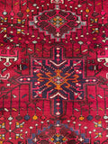 25809- Gharadjehs Hand-Knotted/Handmade Persian Rug/Carpet Traditional/Authentic/Size: 10'2" x 2'7"