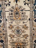 26120-Royal Chobi Ziegler Hand-knotted/Handmade Afghan Rug/Carpet Traditional Authentic/ Size: 10'3" x 2'6"