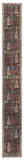 26121-Royal Chobi Ziegler Hand-knotted/Handmade Afghan Rug/Carpet Traditional Authentic/ Size: 19'7" x 2'5"/597cm x 74cm