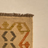 25937- Kelim Hand-Woven/Flat Weaved/Handmade Afghan /Carpet Tribal/Nomadic Authentic/Size: 5'10" x 4'0"