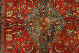 22873 - Sarough Handmade/Hand-Knotted Persian Rug/Traditional/Carpet Authentic/Size: 6'11" x 4'2"