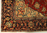 22873 - Sarough Handmade/Hand-Knotted Persian Rug/Traditional/Carpet Authentic/Size: 6'11" x 4'2"
