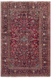 25734-Kashan Hand-Knotted/Handmade Persian Rug/Carpet Traditional/Authentic/Size: 6'10" x 4'5"