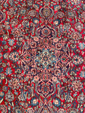 25734-Kashan Hand-Knotted/Handmade Persian Rug/Carpet Traditional/Authentic/Size: 6'10" x 4'5"