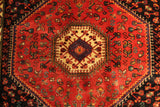 22958 - Hamadan Hand-Knotted/Handmade Persian Rug/Carpet Traditional Authentic/Size: 8'6" x 4'8"