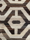 25995- Kelim Hand-Woven/Flat Weaved/Handmade Afghan /Carpet Tribal/Nomadic Authentic/Size: 11'9" x 8'6"