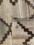 25997- Kelim Hand-Woven/Flat Weaved/Handmade Afghan /Carpet Tribal/Nomadic Authentic/Size: 9'10" x 8'9"