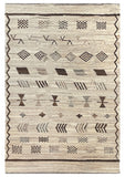 25983- Kelim Hand-Woven/Flat Weaved/Handmade Afghan /Carpet Tribal/Nomadic Authentic/Size: 9'9" x 6'8"