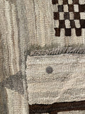 25983- Kelim Hand-Woven/Flat Weaved/Handmade Afghan /Carpet Tribal/Nomadic Authentic/Size: 9'9" x 6'8"