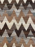 25981- Kelim Hand-Woven/Flat Weaved/Handmade Afghan /Carpet Tribal/Nomadic Authentic/Size: 10'0" x 6'11"