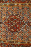 22893 - Moud Hand-Knotted/Handmade Persian Rug/Carpet Traditional Authentic/Size: 4'7" x 3'3"