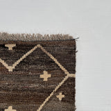 25984- Kelim Hand-Woven/Flat Weaved/Handmade Afghan /Carpet Tribal/Nomadic Authentic/Size: 11'4" x 8'5"