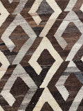 25986- Kelim Hand-Woven/Flat Weaved/Handmade Afghan /Carpet Tribal/Nomadic Authentic/Size: 11'5" x 8'10"/348cm x 269cm