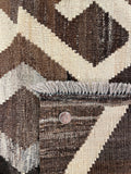 25986- Kelim Hand-Woven/Flat Weaved/Handmade Afghan /Carpet Tribal/Nomadic Authentic/Size: 11'5" x 8'10"/348cm x 269cm