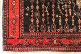 22853-Senneh Hand-Knotted/Handmade Persian Rug/Carpet Tribal/Nomadic Authentic/Size: 6'2" x 5'3"