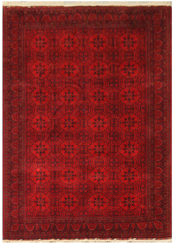23340-Royal Khal Mohammad Hand-Knotted/Handmade Afghan Rug/Carpet/Traditional/Authentic/Size: 10'0" x 6'6"