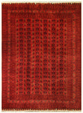 23089 -Royal Khal Mohammad / Hand-Knotted/ Handmade / Afghan Rug/ Traditional/ Carpet/ Nomadic Authentic/ Size: 11'5" x 8'2"