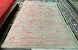 24619- Royal Vasighi Hand-Knotted/Handmade Indian Rug/Carpet Modern Authentic / Size: 11'8" x 8'9"/356cm x 267cm