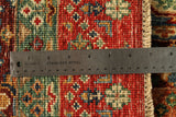 23095 - Chobi Ziegler Afghan Hand-knotted Contemporary/Modern Carpet/Rug/Size: 9'11" x 8'4"