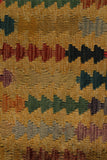 23266 - Kelim Hand-Woven/Flat Weaved/Handmade Afghan Kelim Pillow Cover/Carpet Tribal/Nomadic Authentic/Size: 1'8" x 1'8"