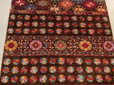 24888-Chobi Ziegler Hand-knotted/Handmade Afghan Rug/Carpet Traditional Authentic / Size: 6'8" x 5'3"/203cm x 160cm