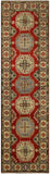 23126 - Kazak Hand-Knotted/Handmade Afghan Tribal/Nomadic Authentic/Size: 10'3" x 2'7"