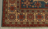 23167 - Kazak Hand-Knotted/Handmade Afghan Tribal/Nomadic Authentic/Size: 6'9" x 4'11"
