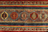 23193 - Chobi Ziegler Afghan Hand-knotted Contemporary/Modern Carpet/Rug/Size: 6'1" x 4'3"