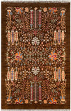 24919-Chobi Ziegler Hand-knotted/Handmade Afghan Rug/Carpet Traditional Authentic / Size: 10'1" x 6'8"/307cm x 203cm