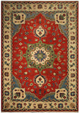 23179 - Kazak Hand-Knotted/Handmade Afghan Tribal/Nomadic Authentic/Size: 5'11" x 4'0"