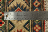 23183 - Kazak Hand-Knotted/Handmade Afghan Tribal/Nomadic Authentic/Size: 5'9" x 4'0"
