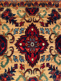24936-Chobi Ziegler Hand-knotted/Handmade Afghan Rug/Carpet Traditional Authentic / Size: 2'0" x 1'5"