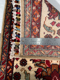 24956-Chobi Ziegler Hand-knotted/Handmade Afghan Rug/Carpet Traditional Authentic / Size: 3'3" x 1'7"