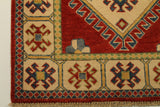 22654 - Kazak Hand-Knotted/Handmade Afghan Tribal/Nomadic Authentic/Size: 10'1" x 2'9"