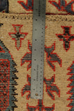 22729 - Kazak Hand-Knotted/Handmade Afghan Tribal/Nomadic Authentic/Size: 7'3" x 4'11"