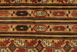 22747 - Kazak Afghan Hand-knotted Contemporary/Nomadic/Tribal Carpet/Rug/Size: 6'3" x 4'11"