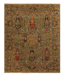 22611 - Chobi Ziegler Hand-Knotted/Handmade Afghan Rug/Carpet Modern Authentic/Size: 6'4' x 5'1"