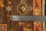 22609 - Chobi Ziegler Hand-Knotted/Handmade Afghan Rug/Carpet Modern Authentic/Size: 6'6" x 5'2"