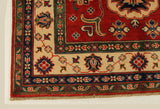 22753 - Kazak Afghan Hand-knotted Contemporary/Nomadic/Tribal Carpet/Rug/Size: 6'0" x 3'11"