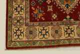 22697 - Kazak Hand-Knotted/Handmade Afghan Tribal/Nomadic Authentic/Size: 6'1" x 3'10"