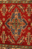 22752 - Kazak Afghan Hand-knotted Contemporary/Nomadic/Tribal Carpet/Rug/Size: 6'1" x 4'1"