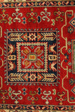 22685 - Kazak Hand-Knotted/Handmade Afghan Tribal/Nomadic Authentic/Size: 6'0" x 4'0"