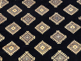 25196- Jaldar Hand-knotted/Handmade Pakistani Rug/Carpet Traditional Authentic/Size: 8'2" x 5'7"