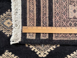 25196- Jaldar Hand-knotted/Handmade Pakistani Rug/Carpet Traditional Authentic/Size: 8'2" x 5'7"