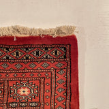 25237-Royal Bokhara Hand-Knotted/Handmade Pakistani Rug/Carpet Tribal/Nomadic Authentic/ Size: 6'9" x 4'8"