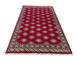 25194- Jaldar Hand-knotted/Handmade Pakistani Rug/Carpet Traditional Authentic/Size: 8'7" x 5'1"